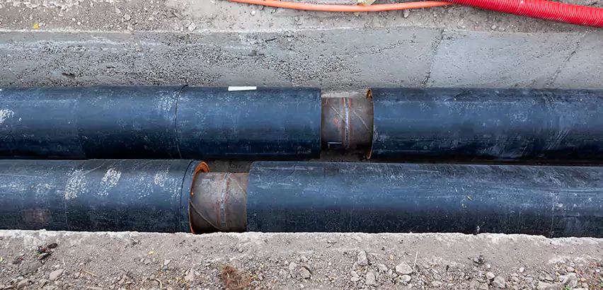 Trenchless Water Line Repair in Parkland
