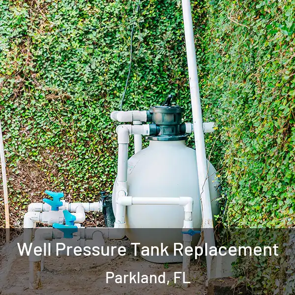  Well Pressure Tank Replacement Parkland, FL